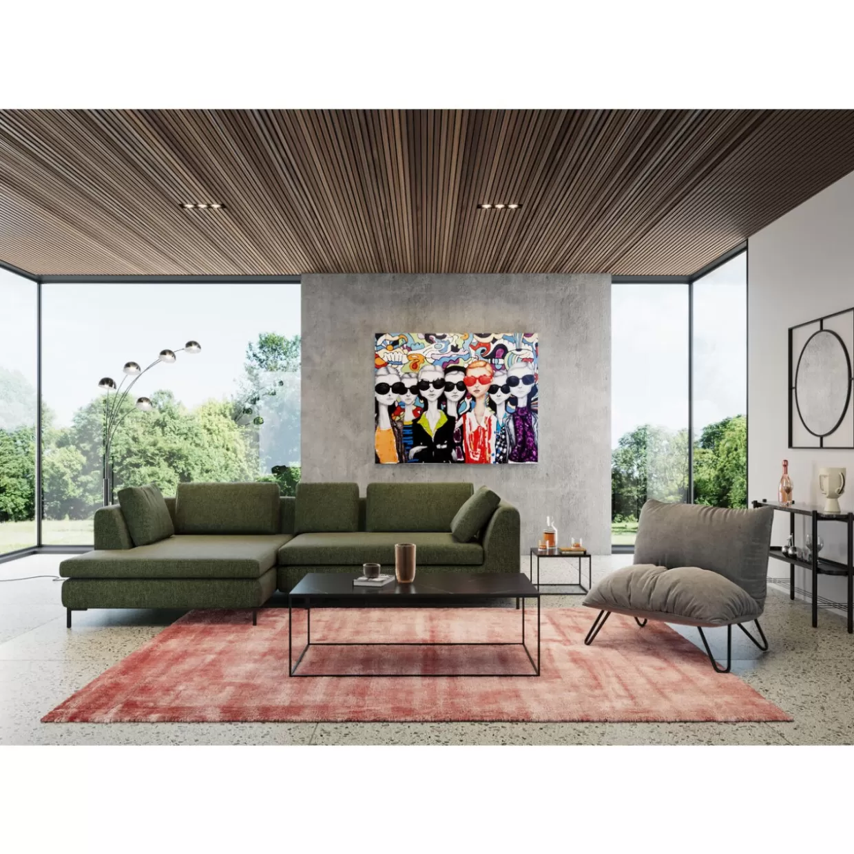 KARE Design Bilder | Acrybild Sunglasses 120X150Cm