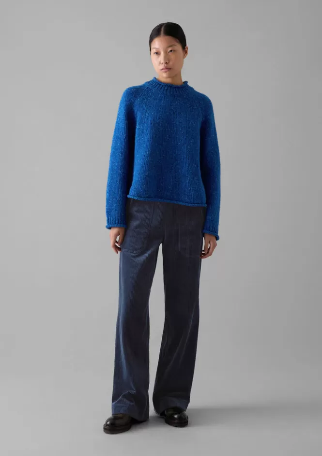 Annie - Pantaloni Donna in Tessuto Corduroy Organico, Confezione Completa per Lavoro | Tessuto Resistente e Confortevole