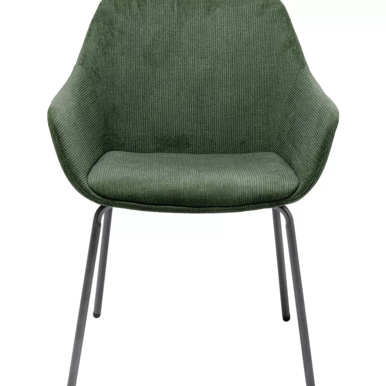 Poltrona Avignon Design Moderno con Braccioli - Verde Naturale | Collezione KARE
