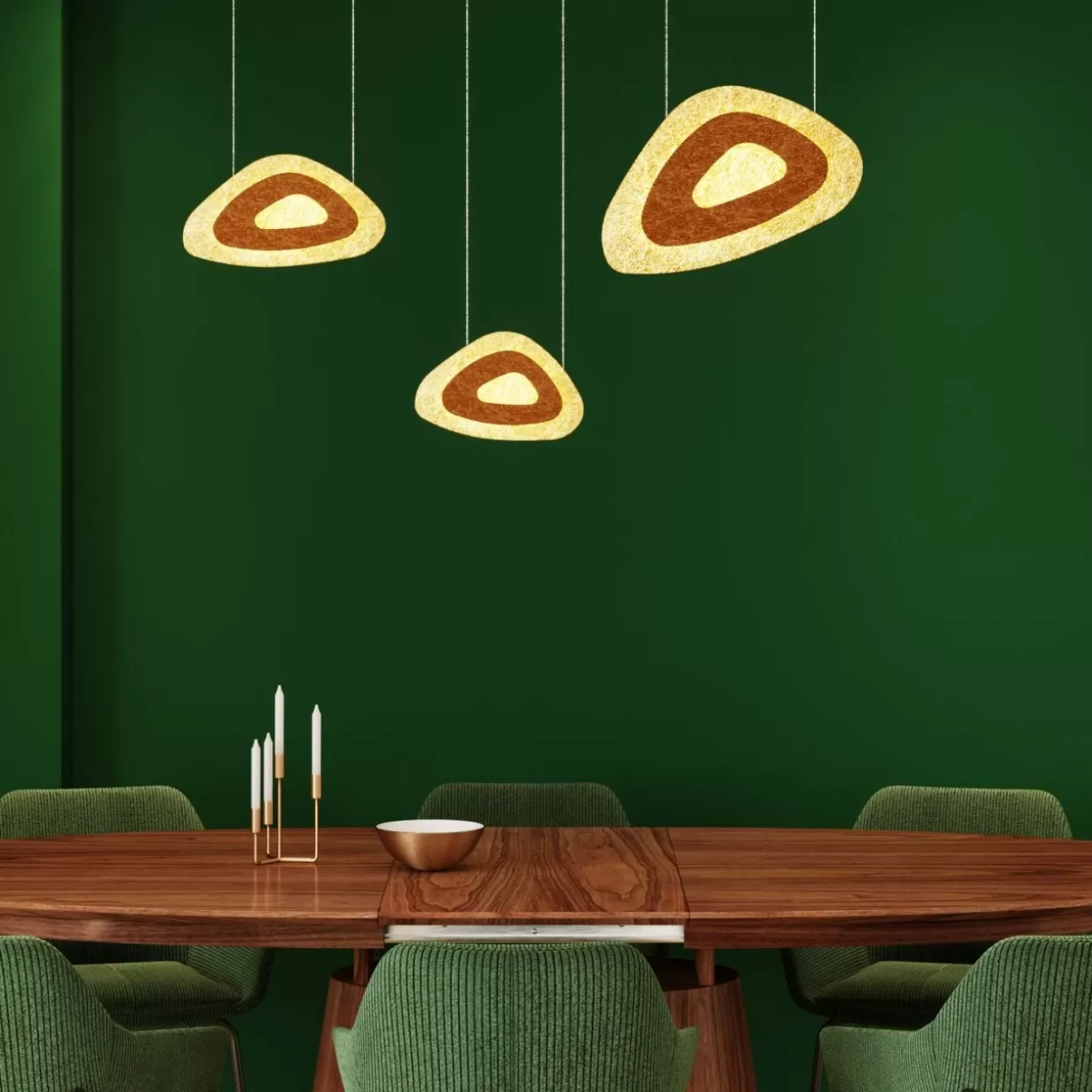 Poltrona Avignon Design Moderno con Braccioli - Verde Naturale | Collezione KARE