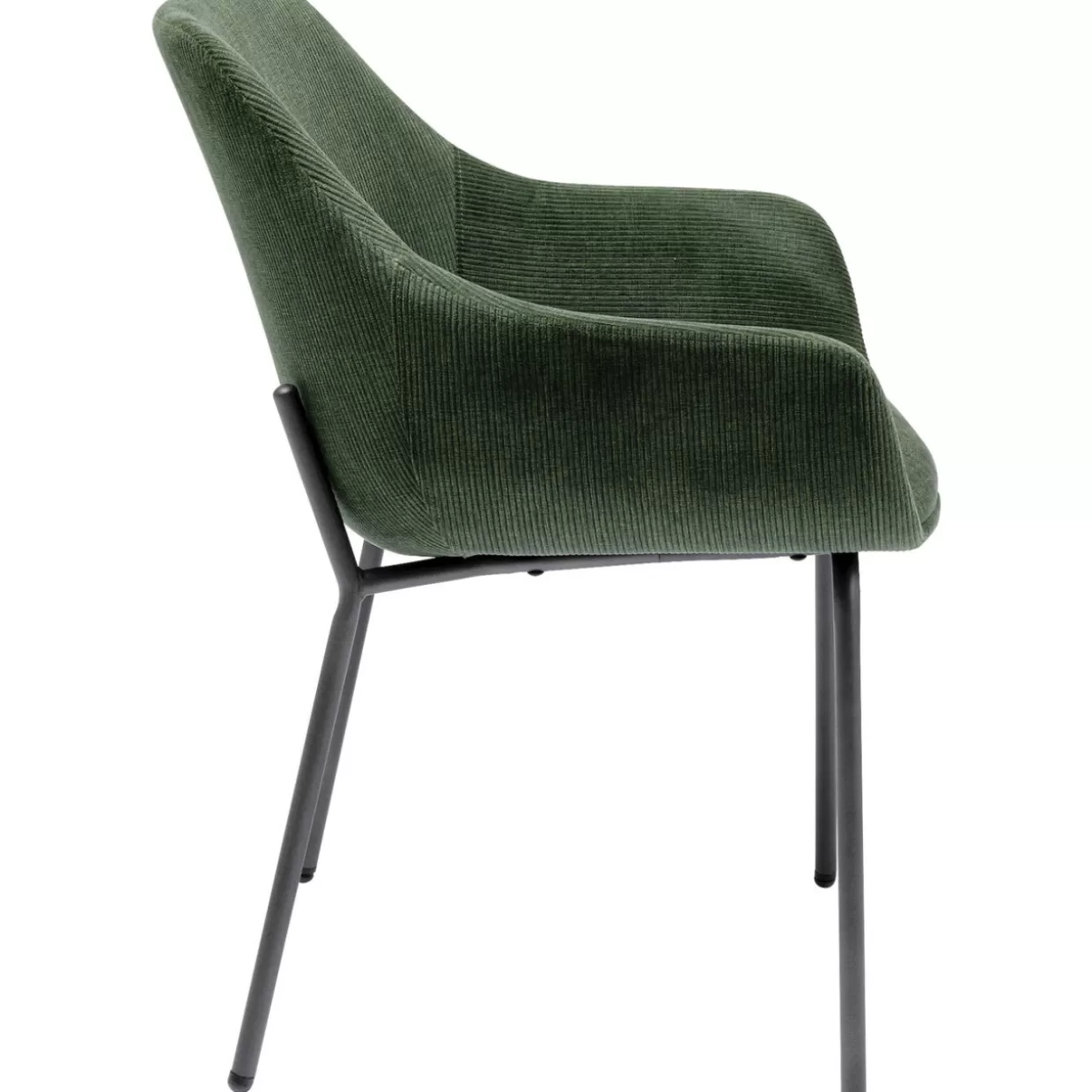 Poltrona Avignon Design Moderno con Braccioli - Verde Naturale | Collezione KARE