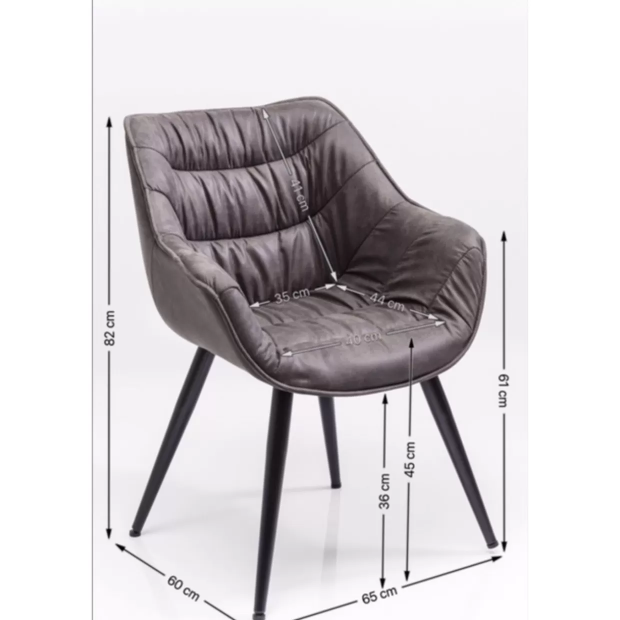 Poltrona Thelma con design contemporaneo | Sedute ergonomiche KARE Collection