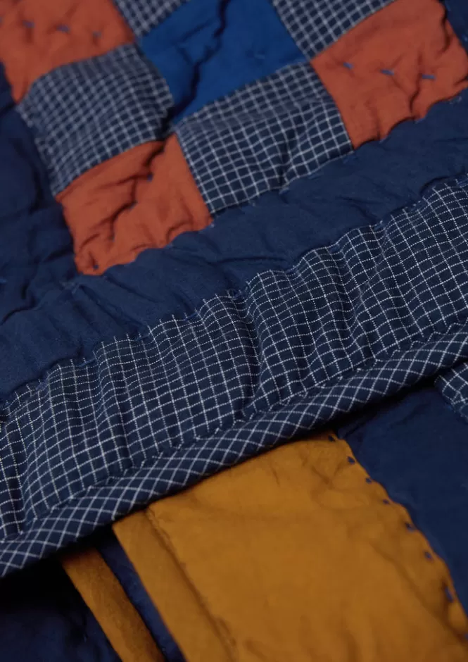 Astrid Preferito: Trapunta Patchwork in Cotone con Stampa a Quadri - Coperte & Plaid per Conforto Naturale e Stile Rustico