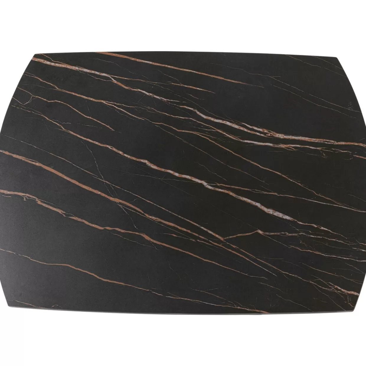 KARE Design Tavolo Estensibile Twist - Nero Elegante, Dimensioni 120 cm (espandibile a 180) x 90 cm, Soluzione Pratica per Spazi Dinamici
