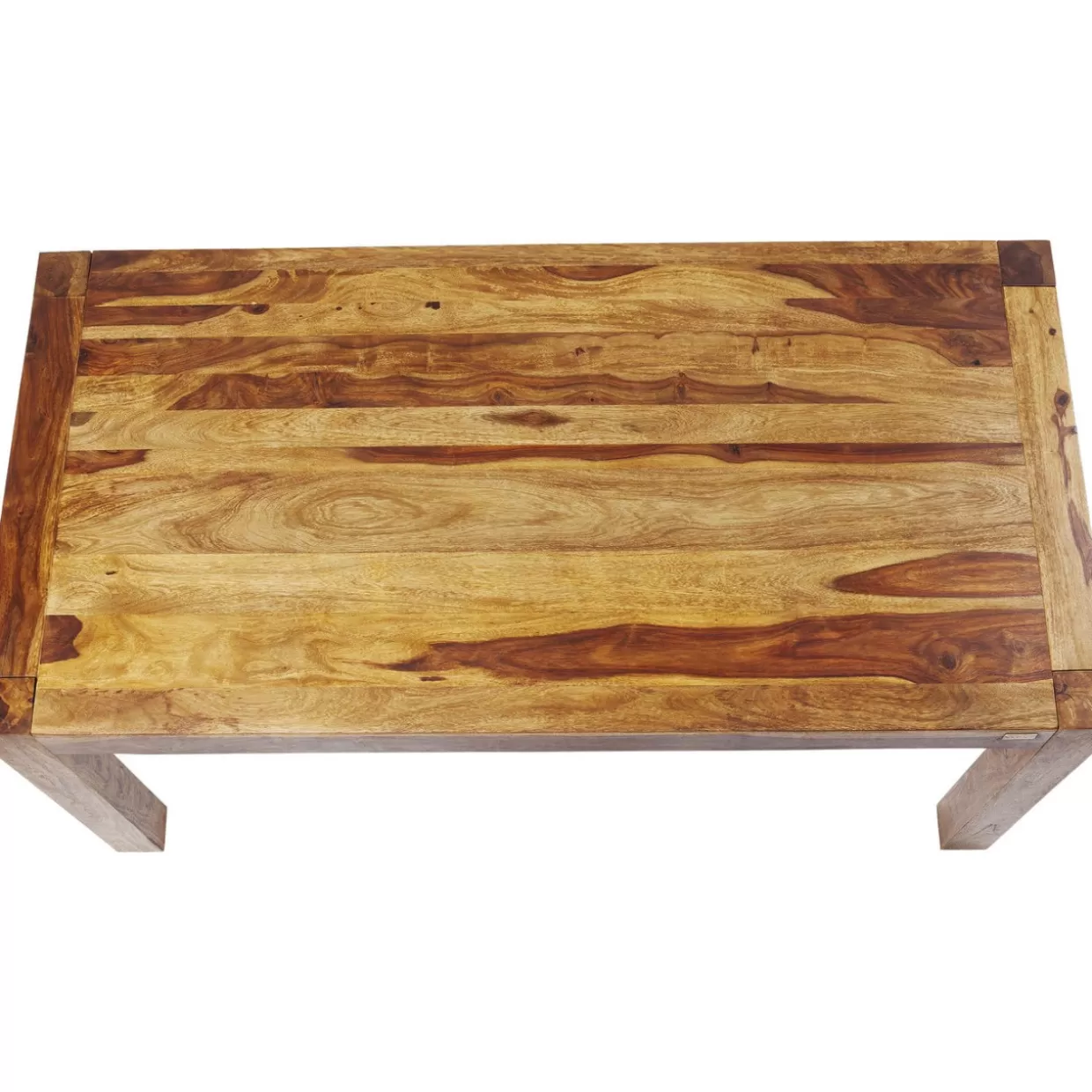 Tavolo Authentico KARE Design | Struttura industriale in legno massello 200x100 cm, soluzione versatile per arredamento moderno - ideale per soggiorno o ufficio