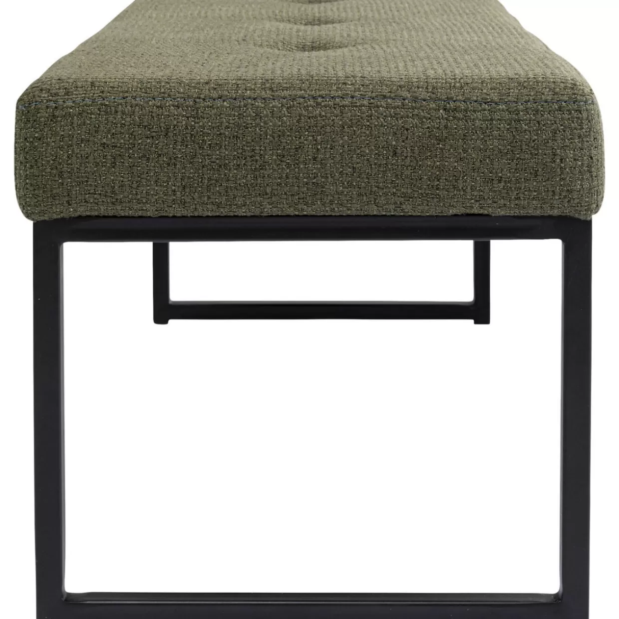 KARE Design Panchina Smart - Collezione Dolce Verde, Comoda e Moderna 90x40 cm