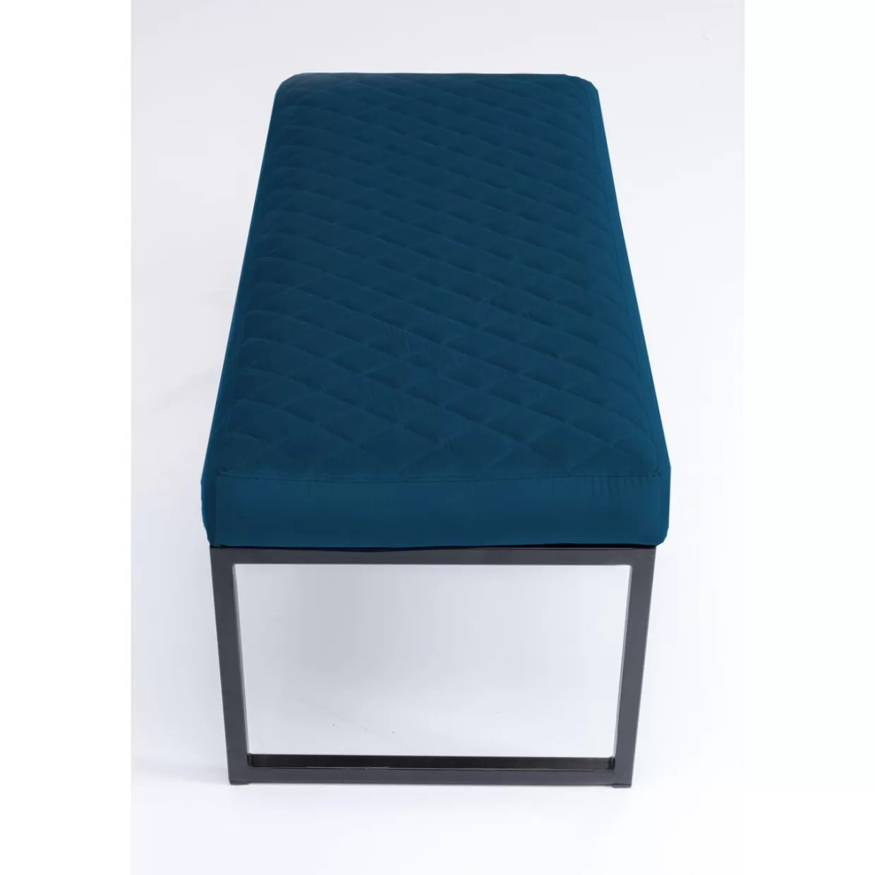 KARE Design Panche Moderne Smart Petrol - Elegante Seduta in Nero, 90 cm per Interni ed Esterni