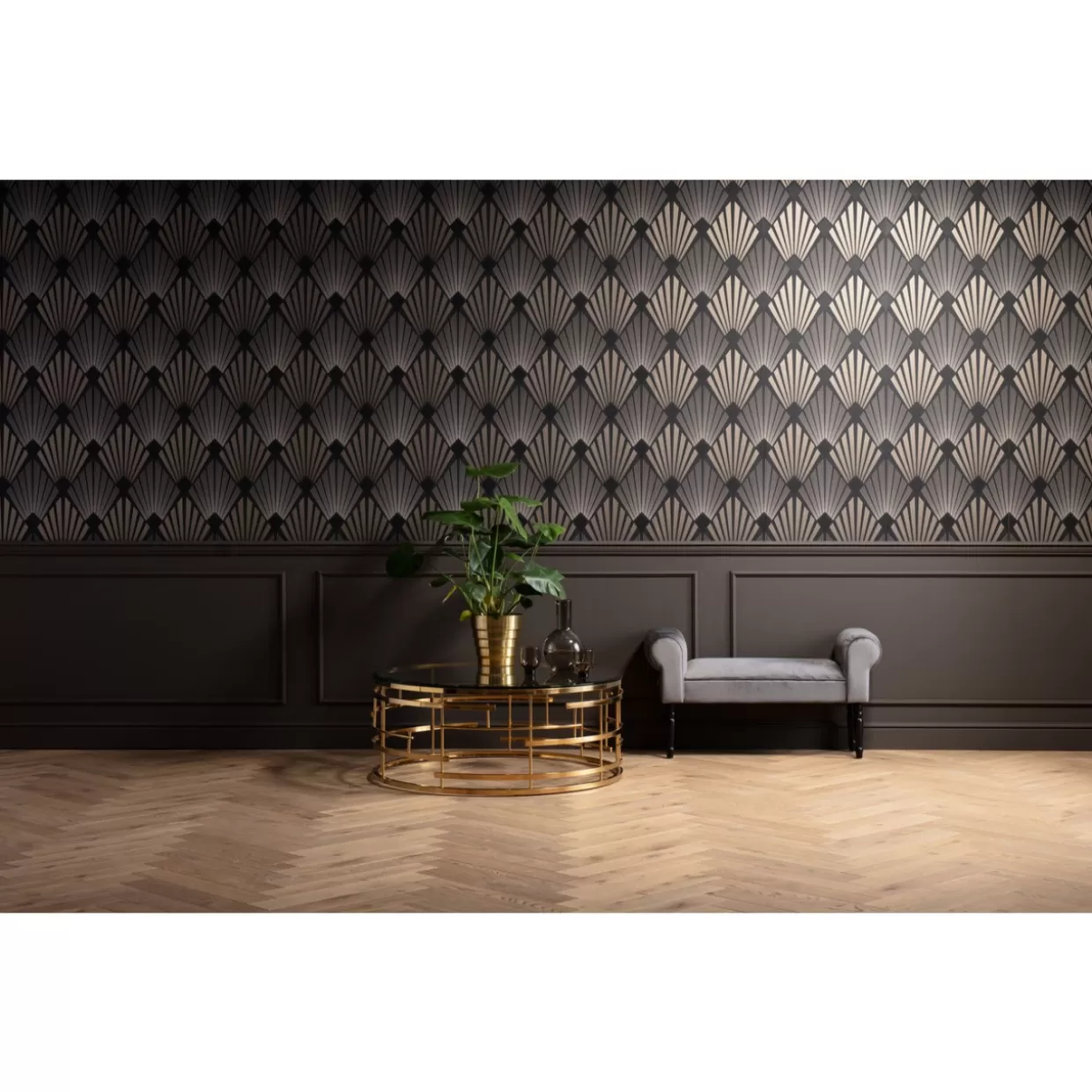 KARE Design - Panche Moderne Linea Wing, Design Elegante in Tonalità Grigio per Interni