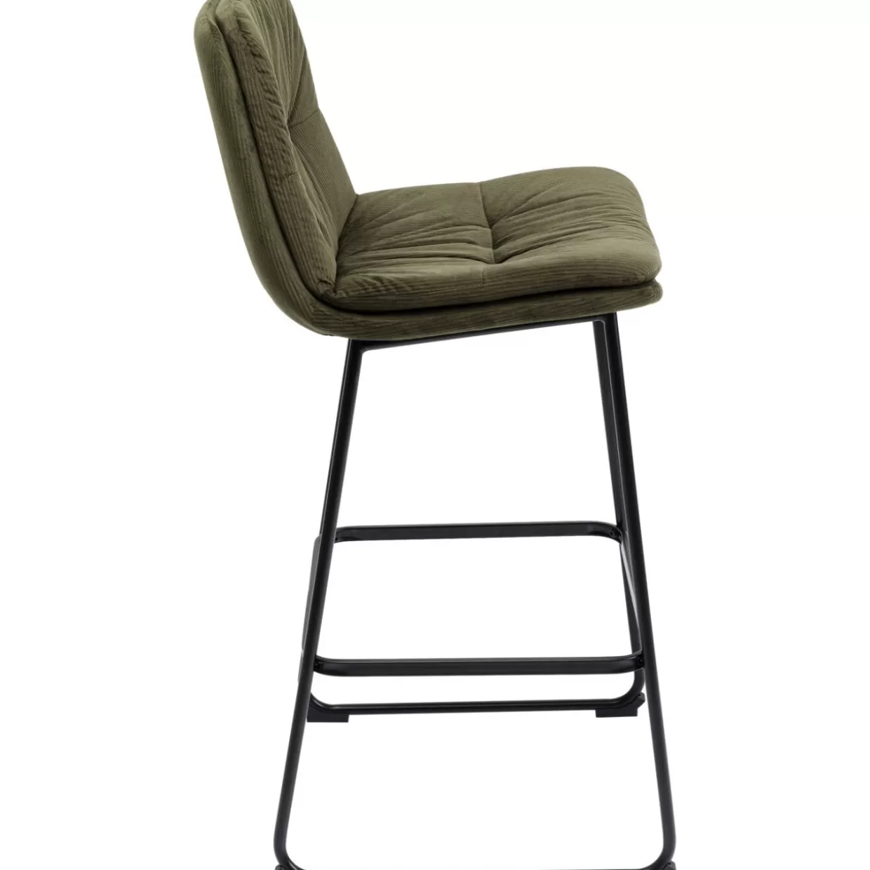 Panche Moderne KARE Design con Sgabello Daria in Verde - Altezza 75 cm per Arredamento Contemporaneo