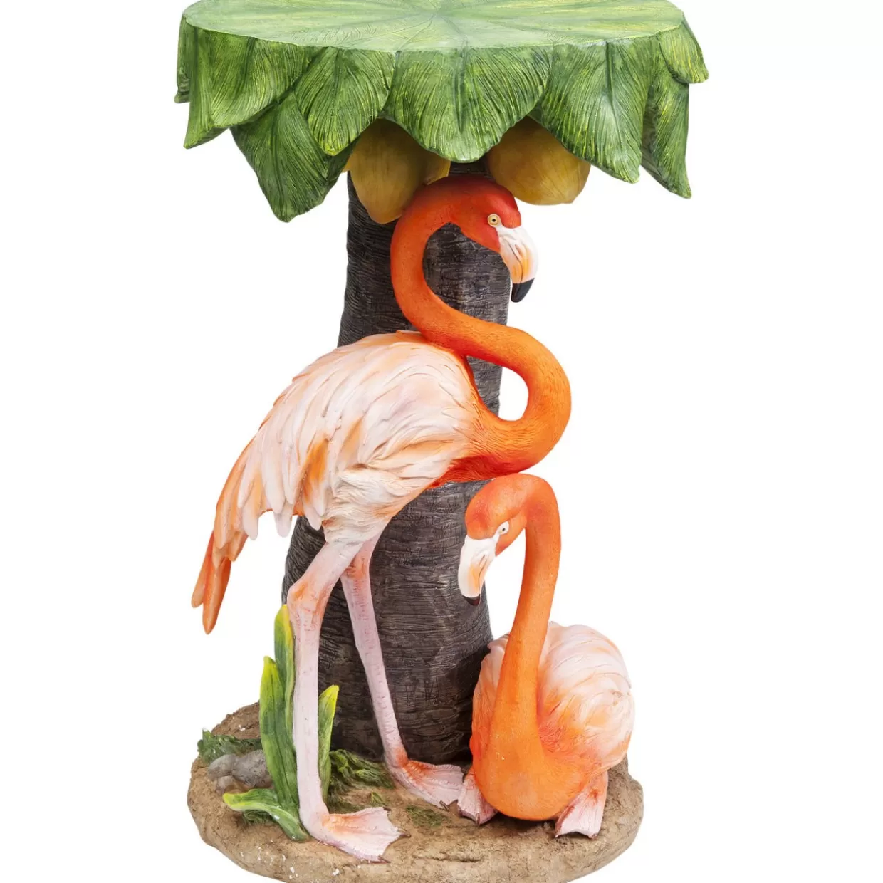KARE Design - Tavolino Decorativo Animal Flamingo Road, Diametro 36 cm
