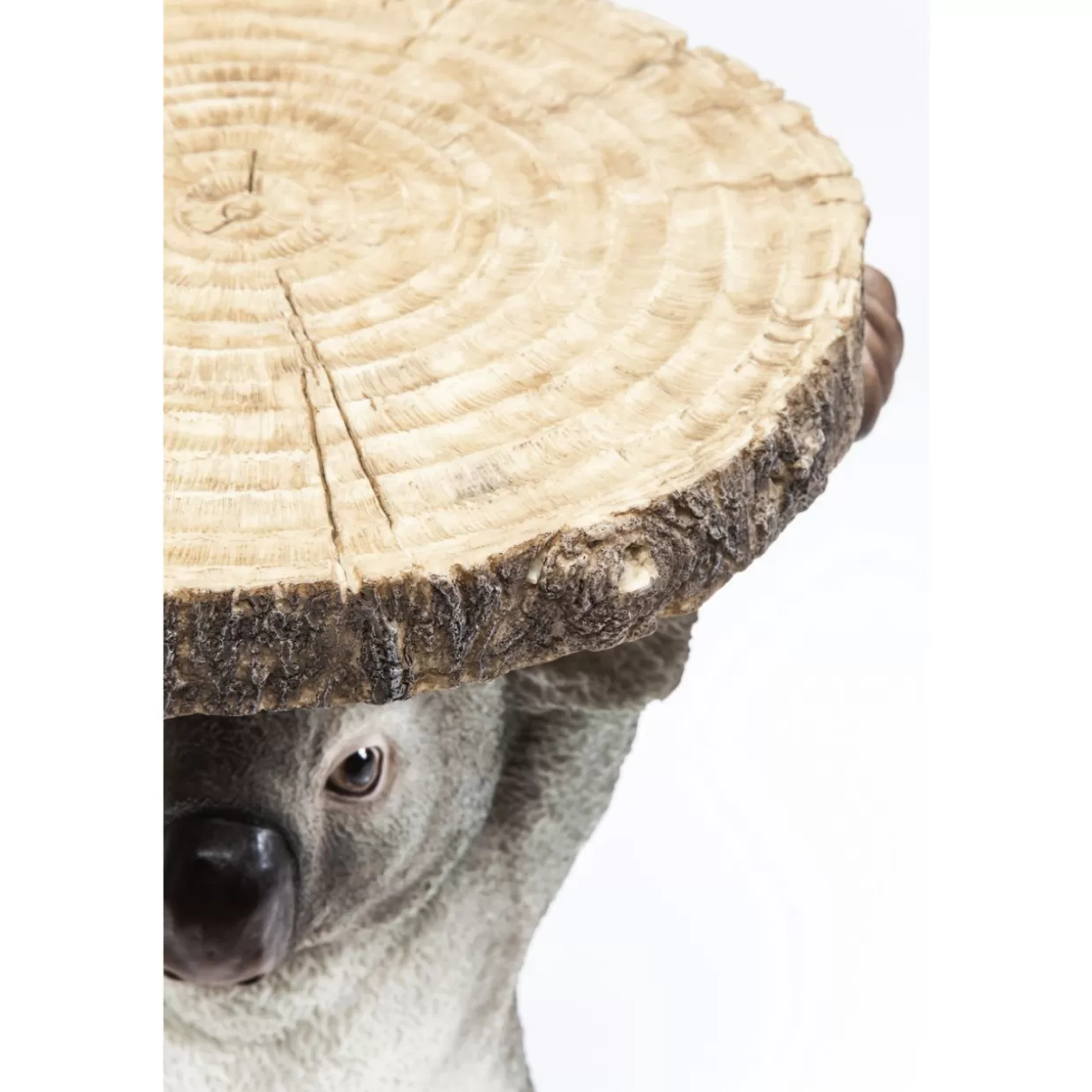 KARE Design Tavolino Moderno con Dettaglio Koala - Stile Accattivante per Interni, Altezza 33 cm