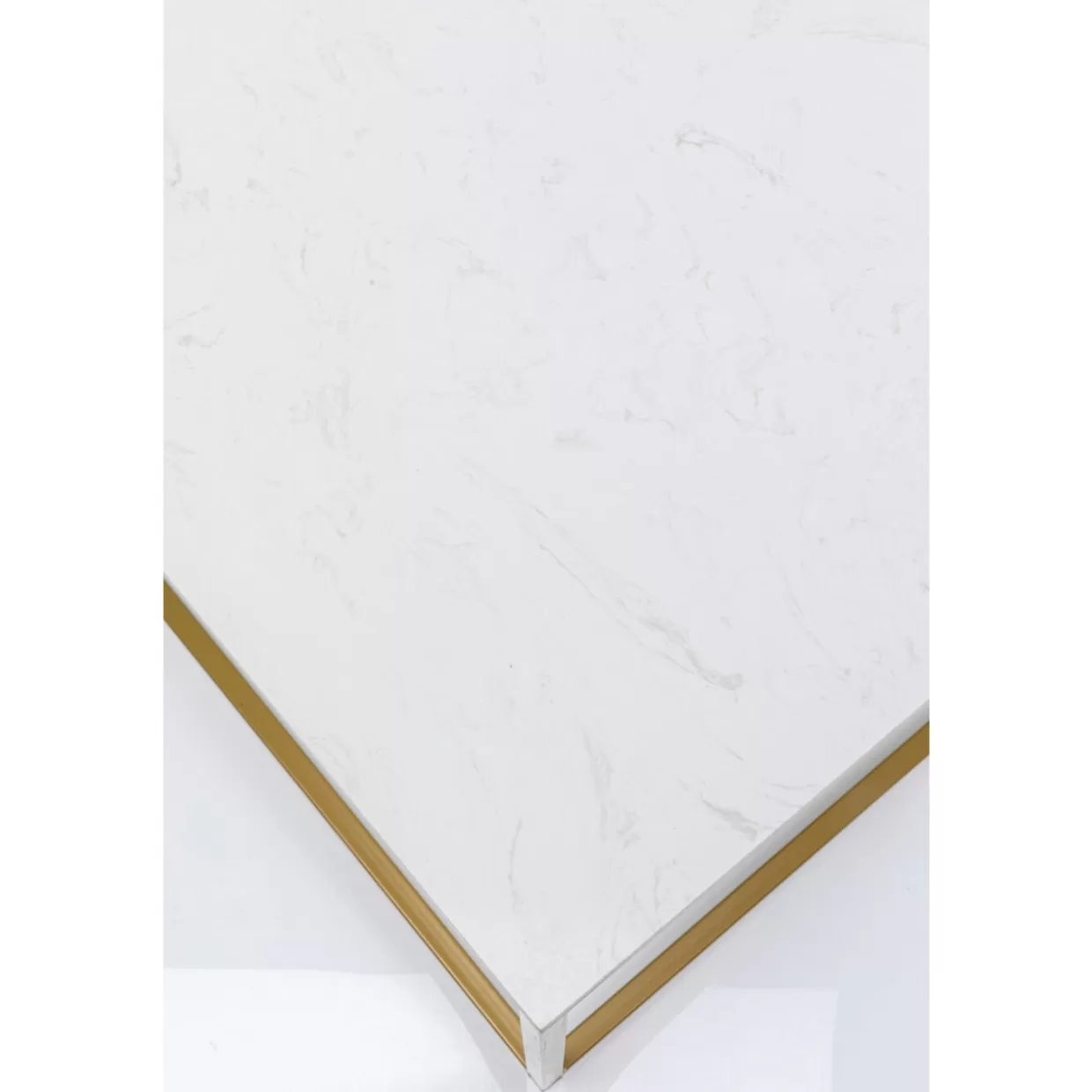 Tavolino design Key West finitura oro 40x40 cm - Collezione KARE