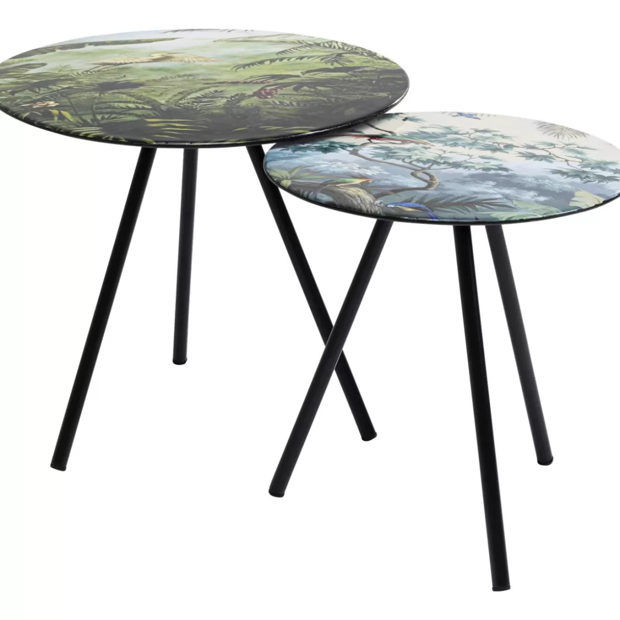 Componibili Déco Moderni - Set da 2 Tavolini Stile Contemporaneo KARE