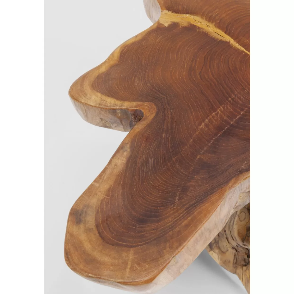 Tavolino Contemporaneo Albero Massiccio - Finitura Naturale per Ambienti Chic by KARE Design