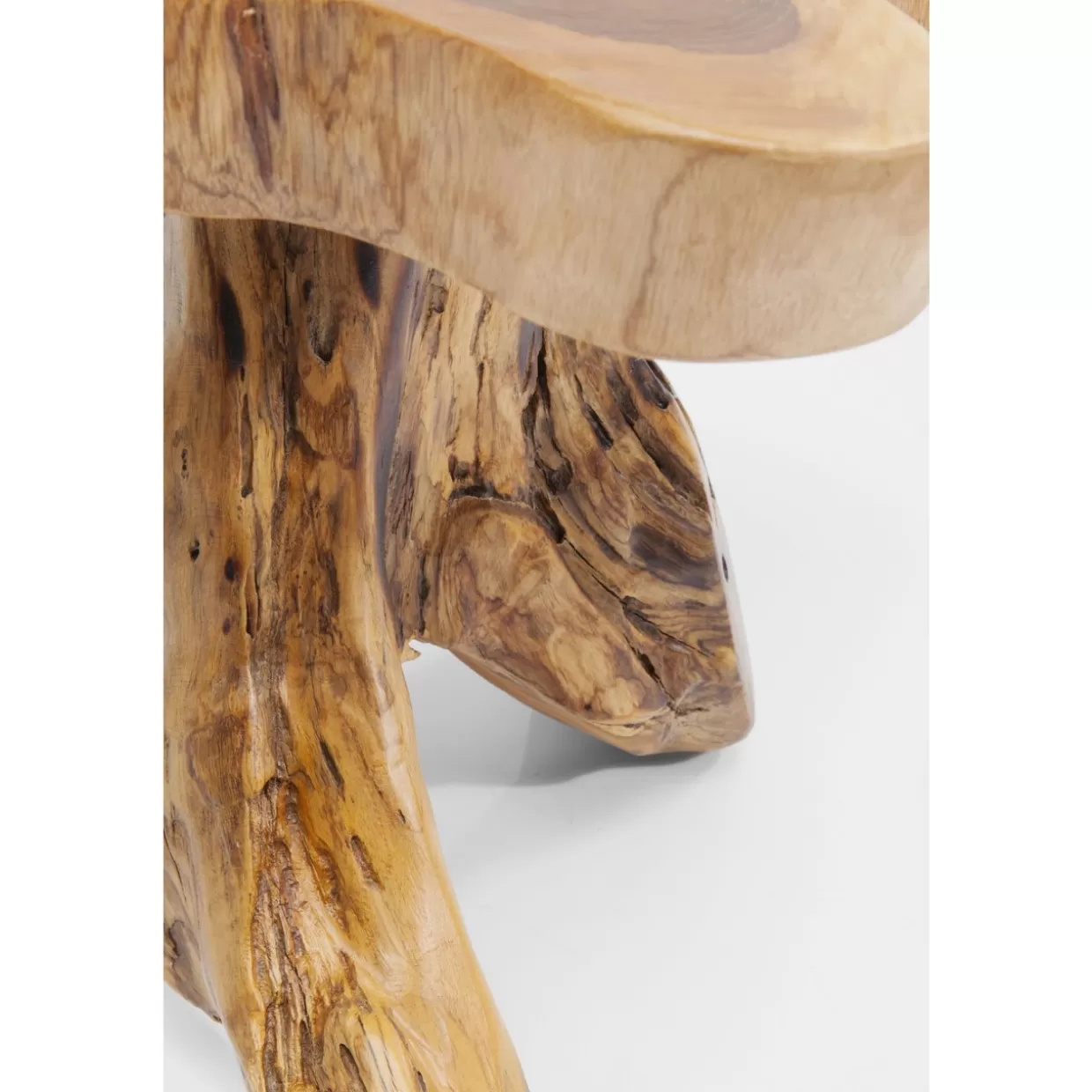 Tavolino Contemporaneo Albero Massiccio - Finitura Naturale per Ambienti Chic by KARE Design