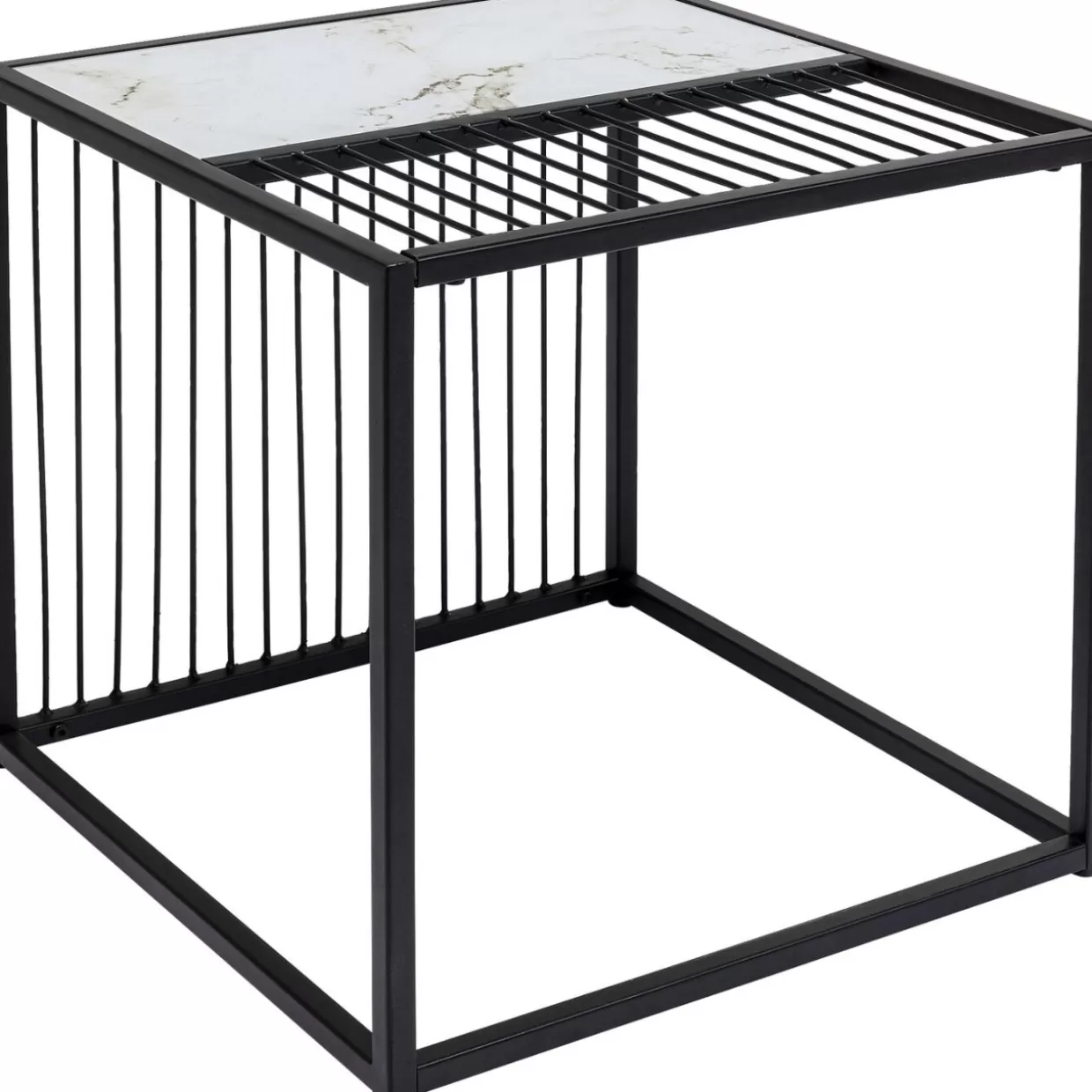 Tavolino Design KARE 'Twice' - 45x45 cm per Soggiorno Contemporaneo