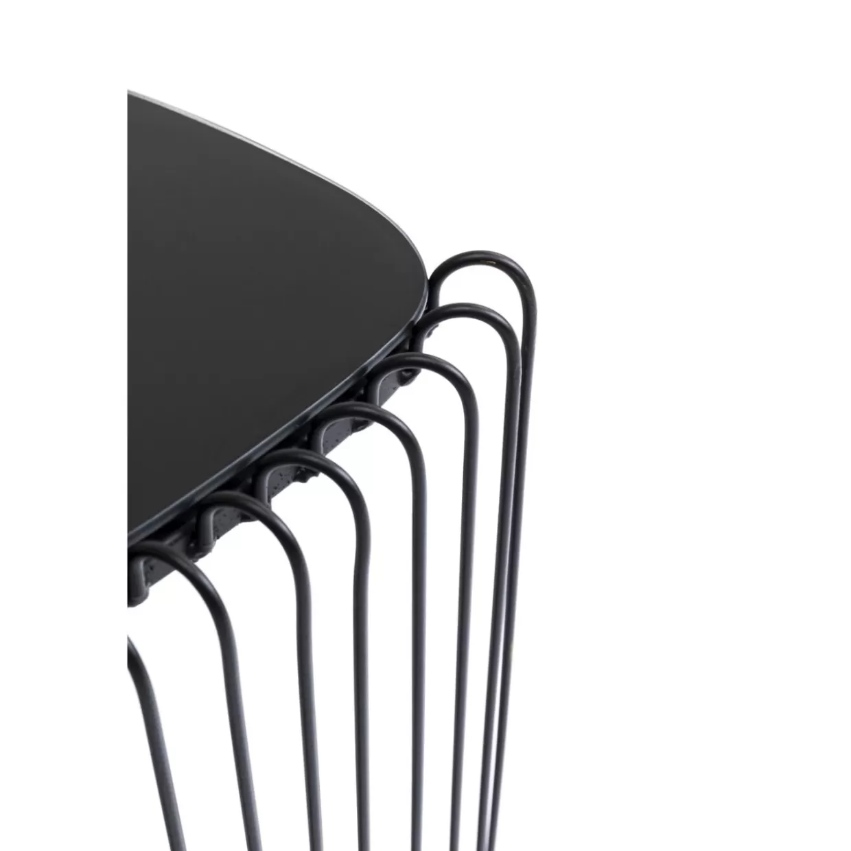 Tavolini moderni KARE con struttura triangolare in filo metallico - Nero opaco, confezione coppia 

(Alternativa più creativa: Coppia di tavolini geometrici KARE Design in ferro verniciato - Forma triangolare contemporanea per soggiorno)