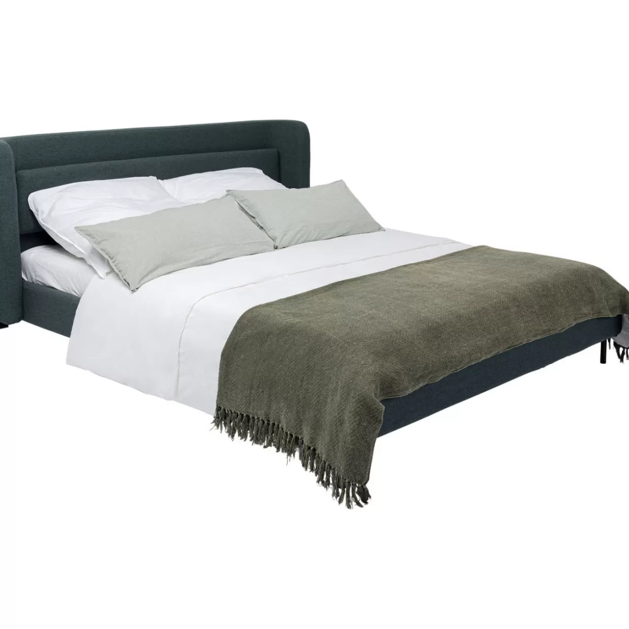 Letto Tivoli Verde di KARE Design - Moderno e Spazioso 160x200 cm 

Naturale evoluzione del modello classico con finiture ecosostenibili