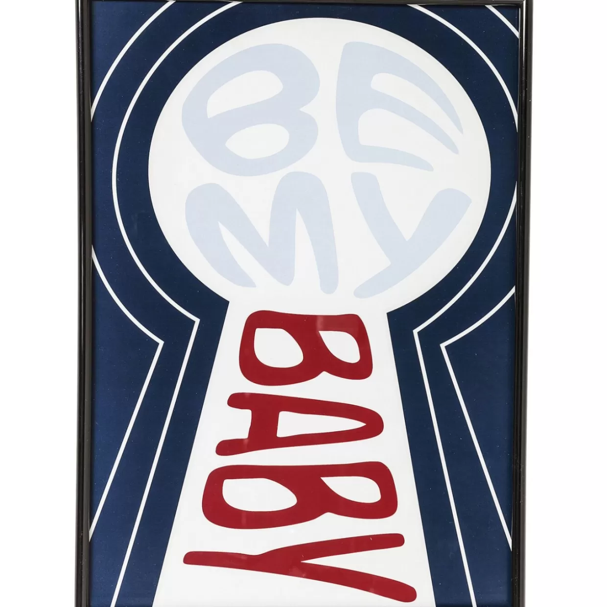 KARE Design Bilder | Bild Frame Be My Baby 42X30Cm