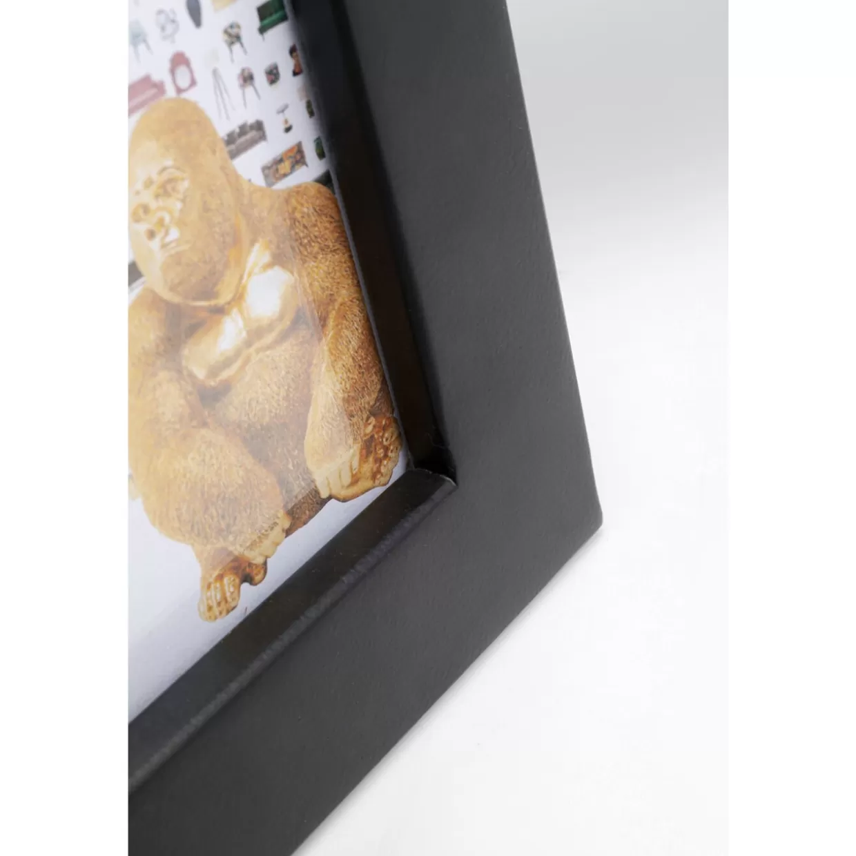 Cornice Moderna con Tigre Relax - Design Esclusivo KARE per Foto 13x18 cm, Ideale Regalo per Arredamento Creativo