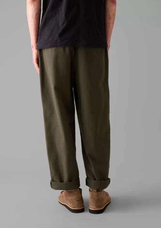 Pantaloni Comodi Bill Cotton a Gamba Larga - Moda Casual con Taglio Oversize