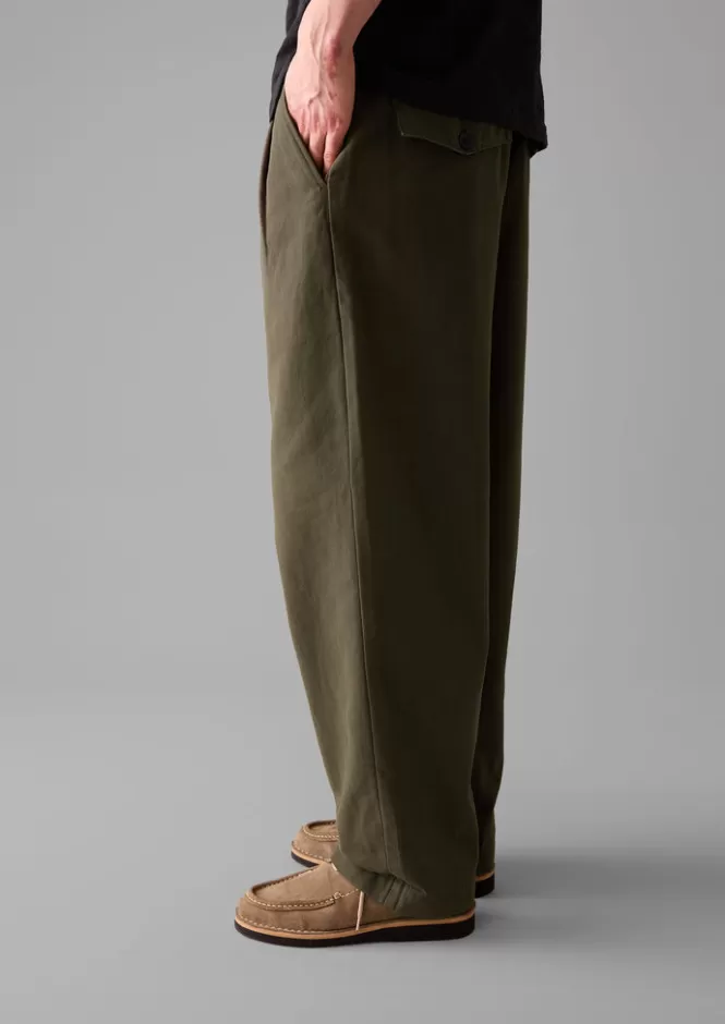 Pantaloni Comodi Bill Cotton a Gamba Larga - Moda Casual con Taglio Oversize