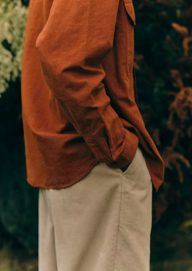 Saldi Finali: Pantaloni in Tessuto Organico con Design a Gamba Larga - Ideali per Look Autunnali Confortevoli e Stile Casual-Chic