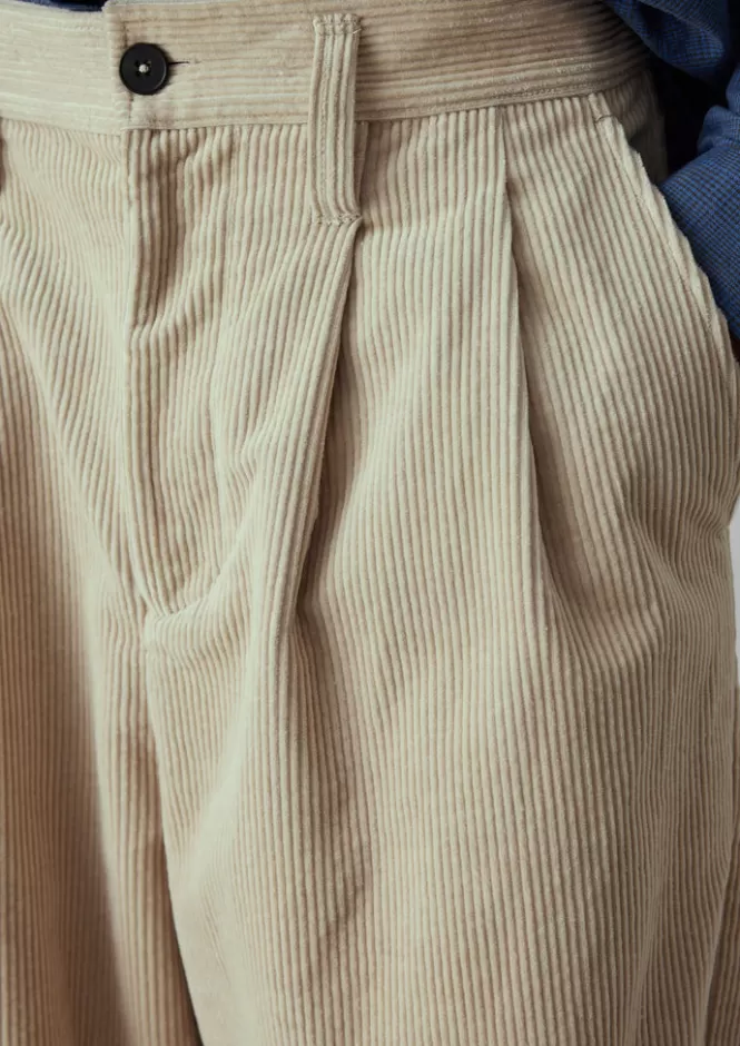 Saldi Finali: Pantaloni in Tessuto Organico con Design a Gamba Larga - Ideali per Look Autunnali Confortevoli e Stile Casual-Chic