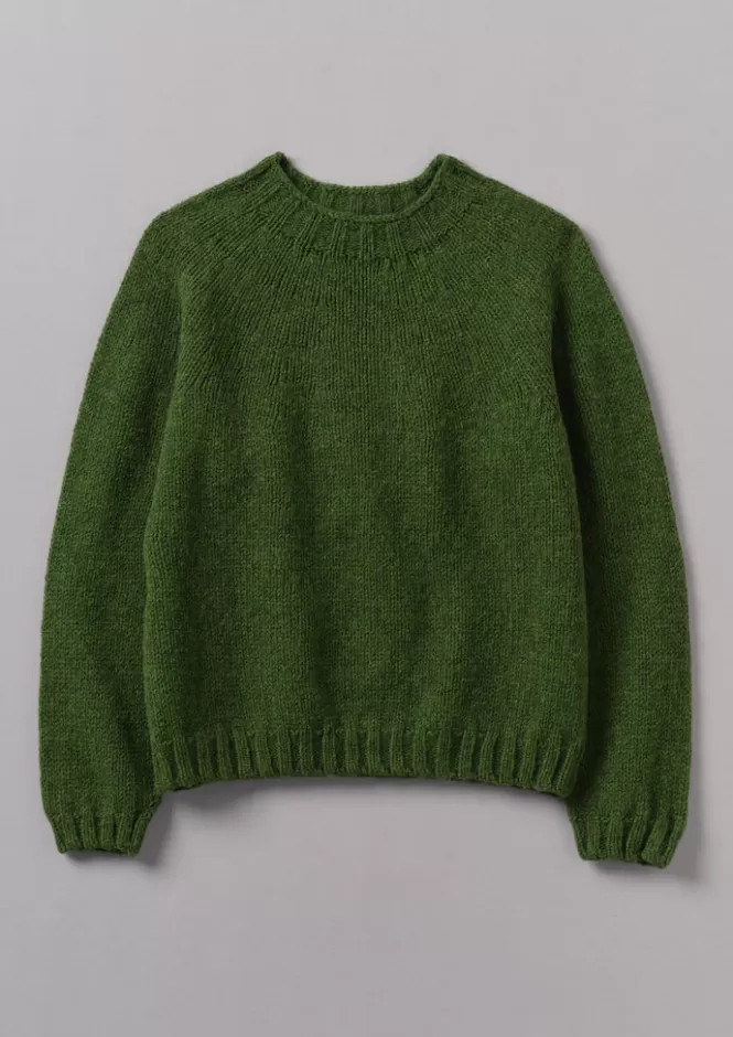 Maglione Donna in Lana Pura Britannica - Intreccio Confortevole per Stagione Fredda