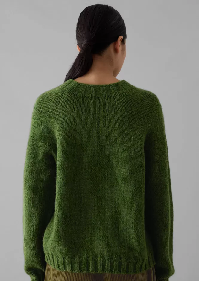 Maglione Donna in Lana Pura Britannica - Intreccio Confortevole per Stagione Fredda