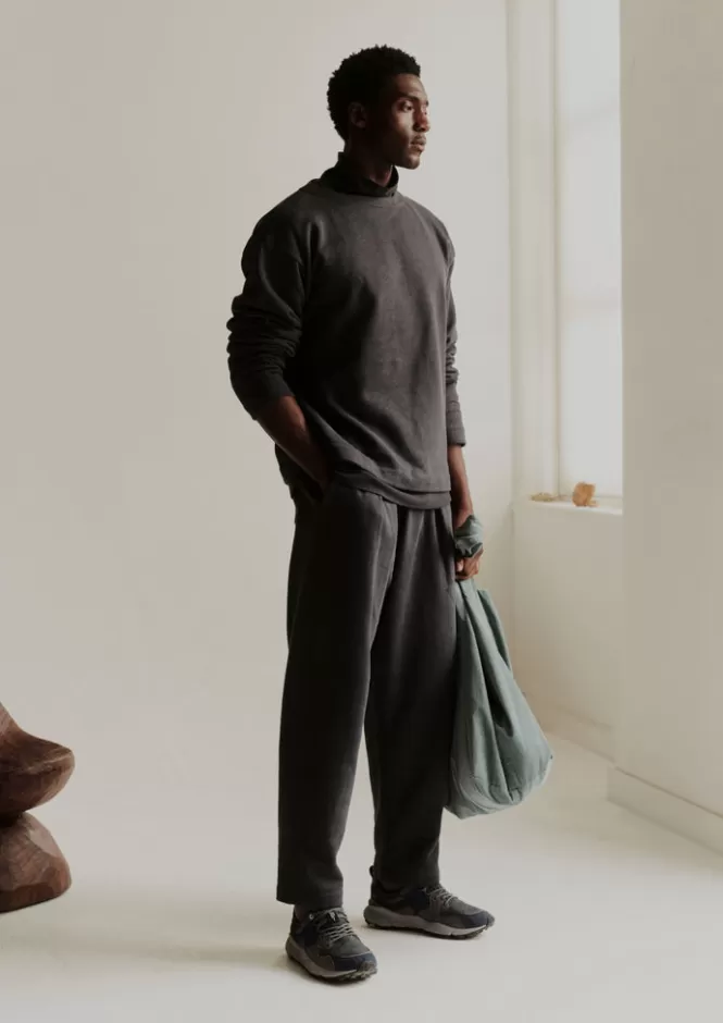 Pantaloni Confortevoli in Cotone Spazzolato e Canapa - Ideali per Casa e Relax