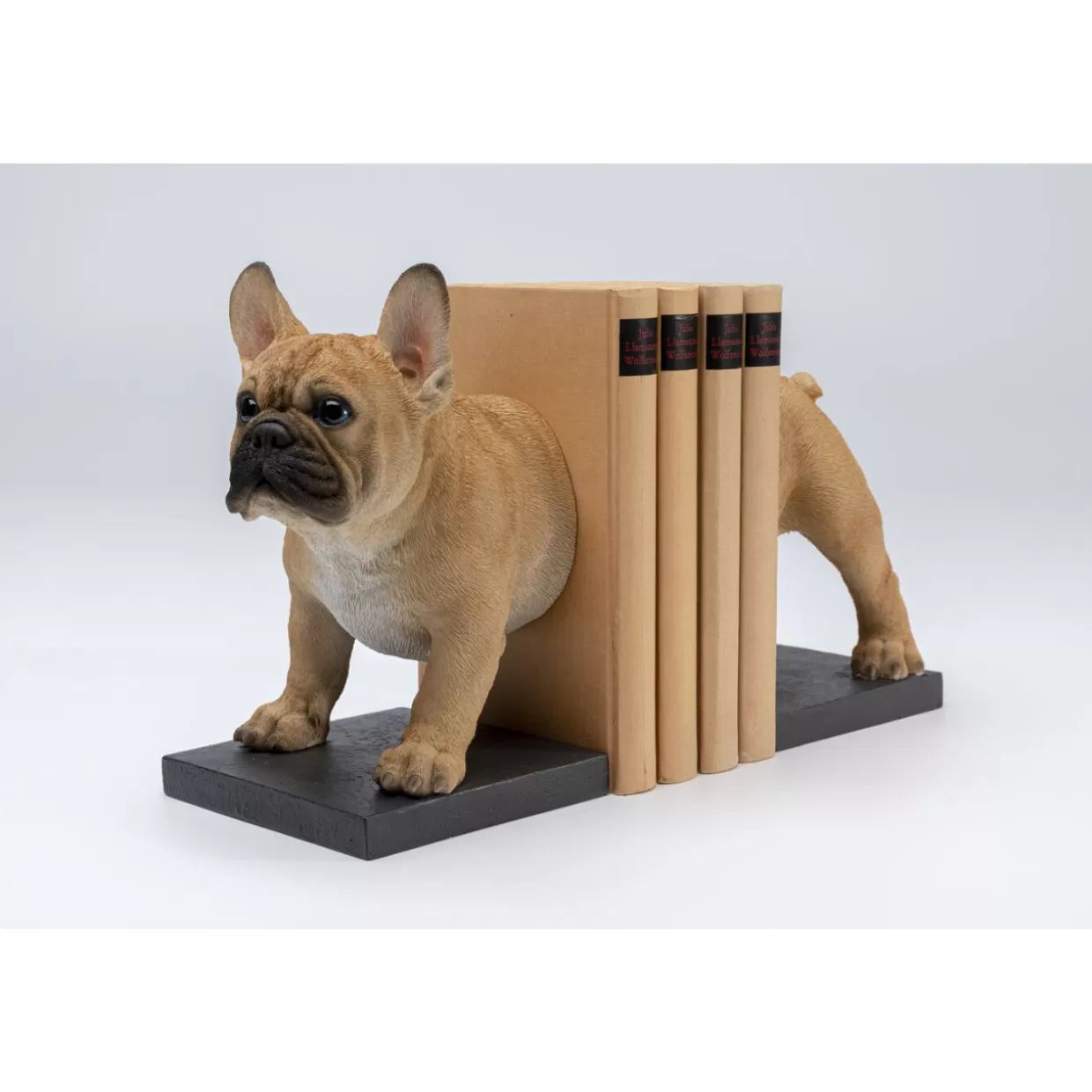 KARE Design - Portalibri Decorativi Stile Francese con Elegante Finitura, Coppia per Libreria 

(：，，