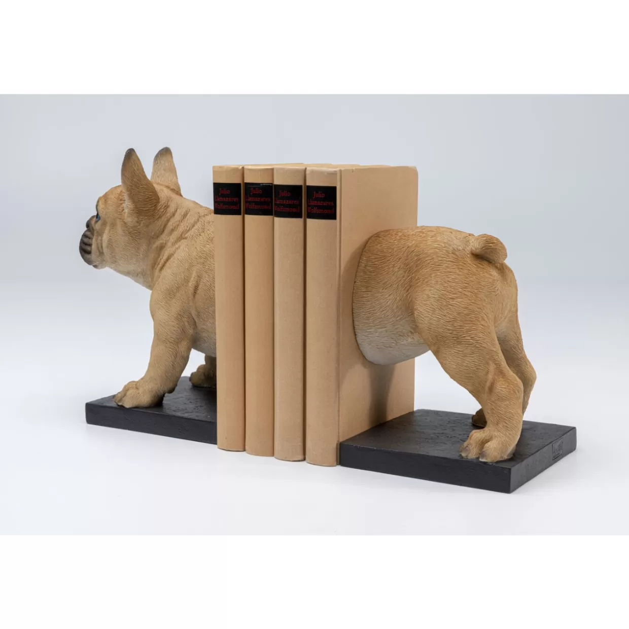 KARE Design - Portalibri Decorativi Stile Francese con Elegante Finitura, Coppia per Libreria 

(：，，