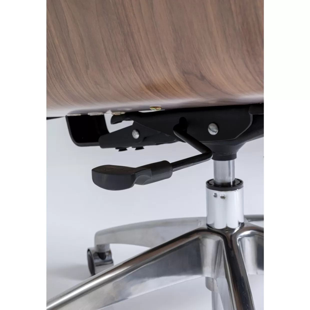 KARE Design - Sedia da Ufficio Rouven con Schienale Regolabile, Altezza 120 cm - Moderno Design per Ufficio o Casa