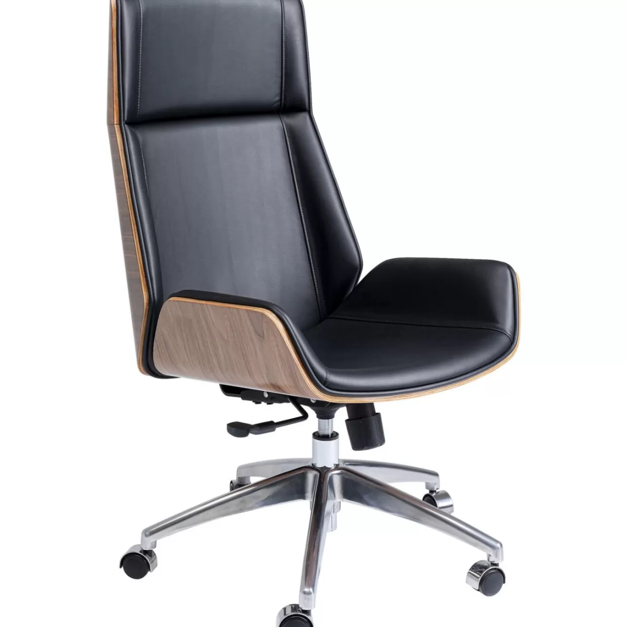 KARE Design - Sedia da Ufficio Rouven con Schienale Regolabile, Altezza 120 cm - Moderno Design per Ufficio o Casa