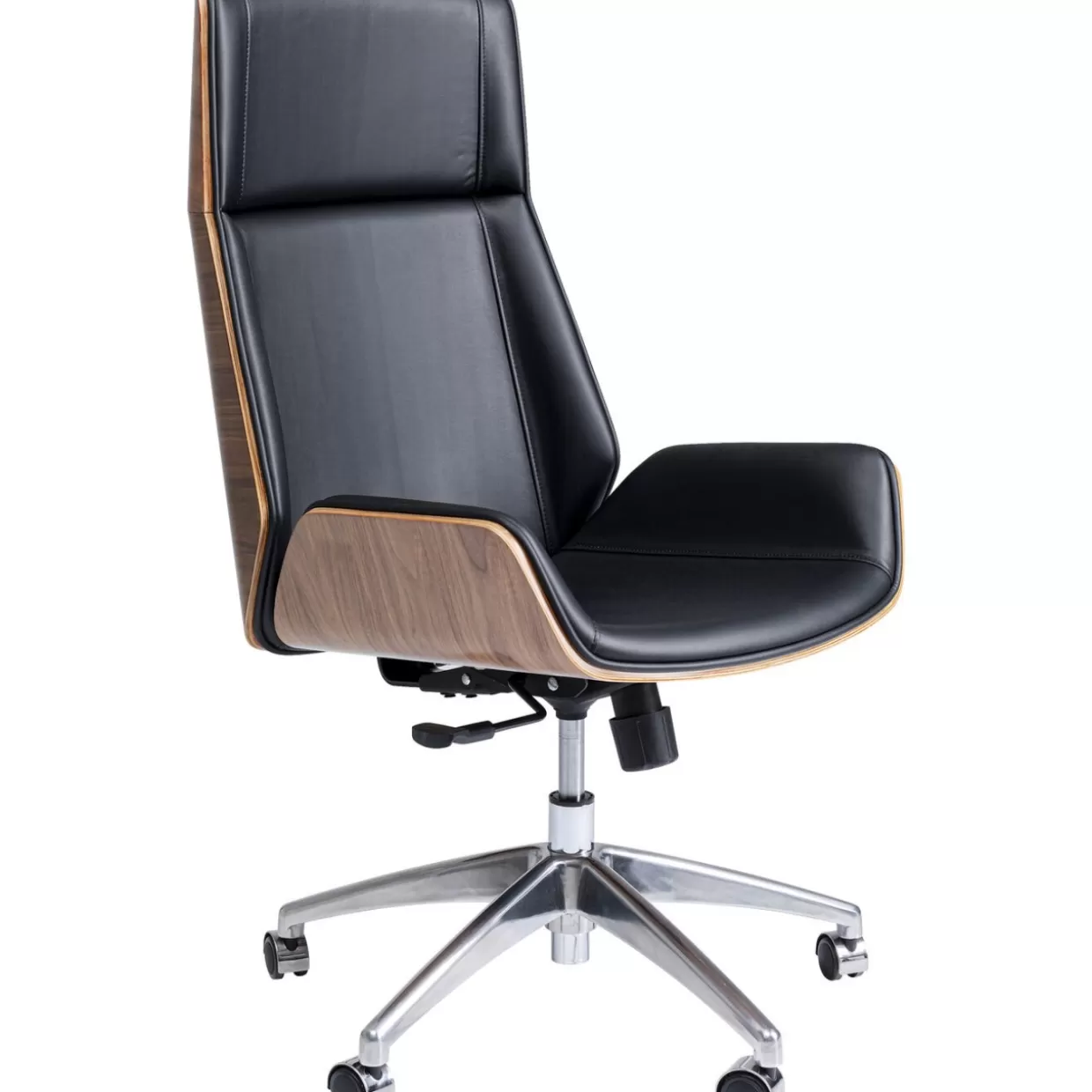 KARE Design - Sedia da Ufficio Rouven con Schienale Regolabile, Altezza 120 cm - Moderno Design per Ufficio o Casa
