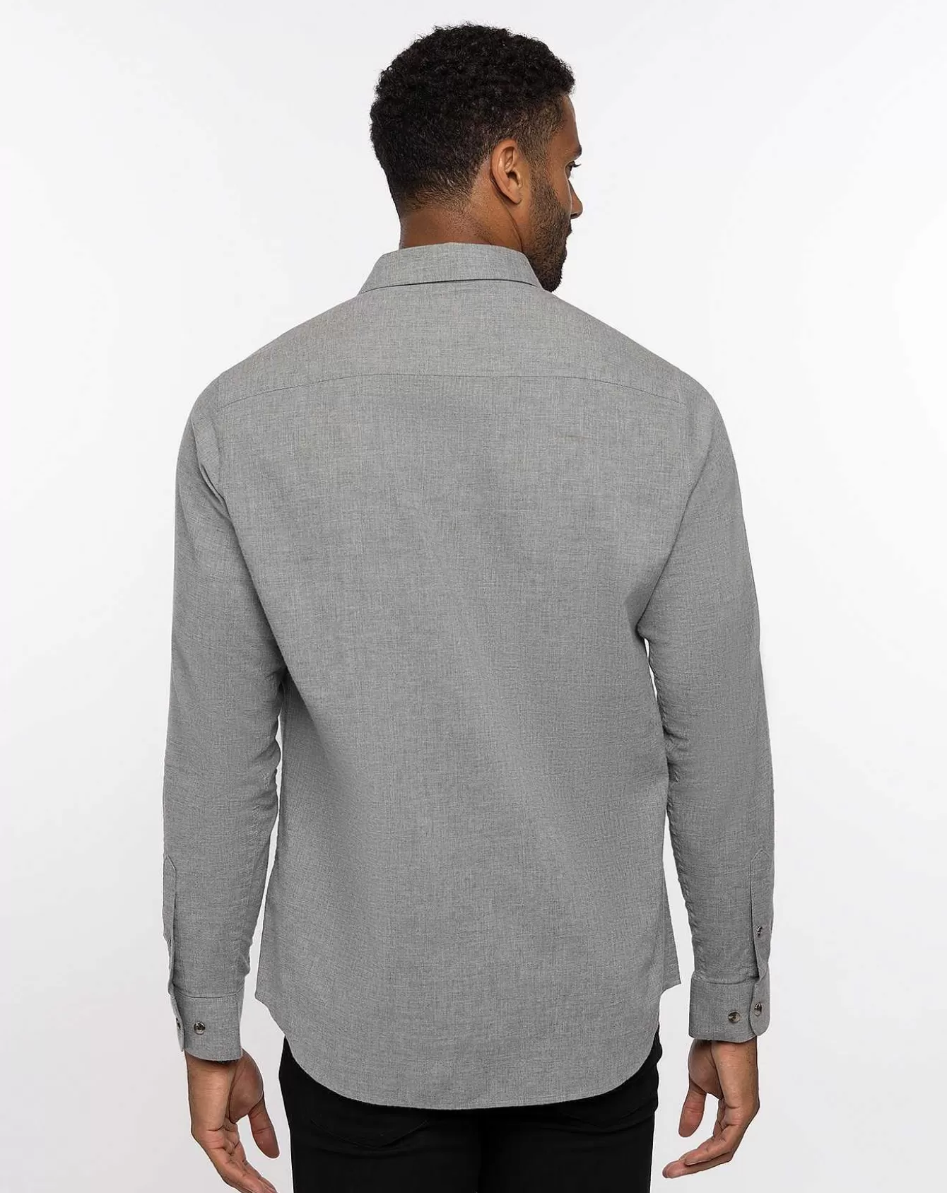 Camicia in Flanella Soffice con Bottoni - Design Moderno e Confortevole per Tutto il Giorno