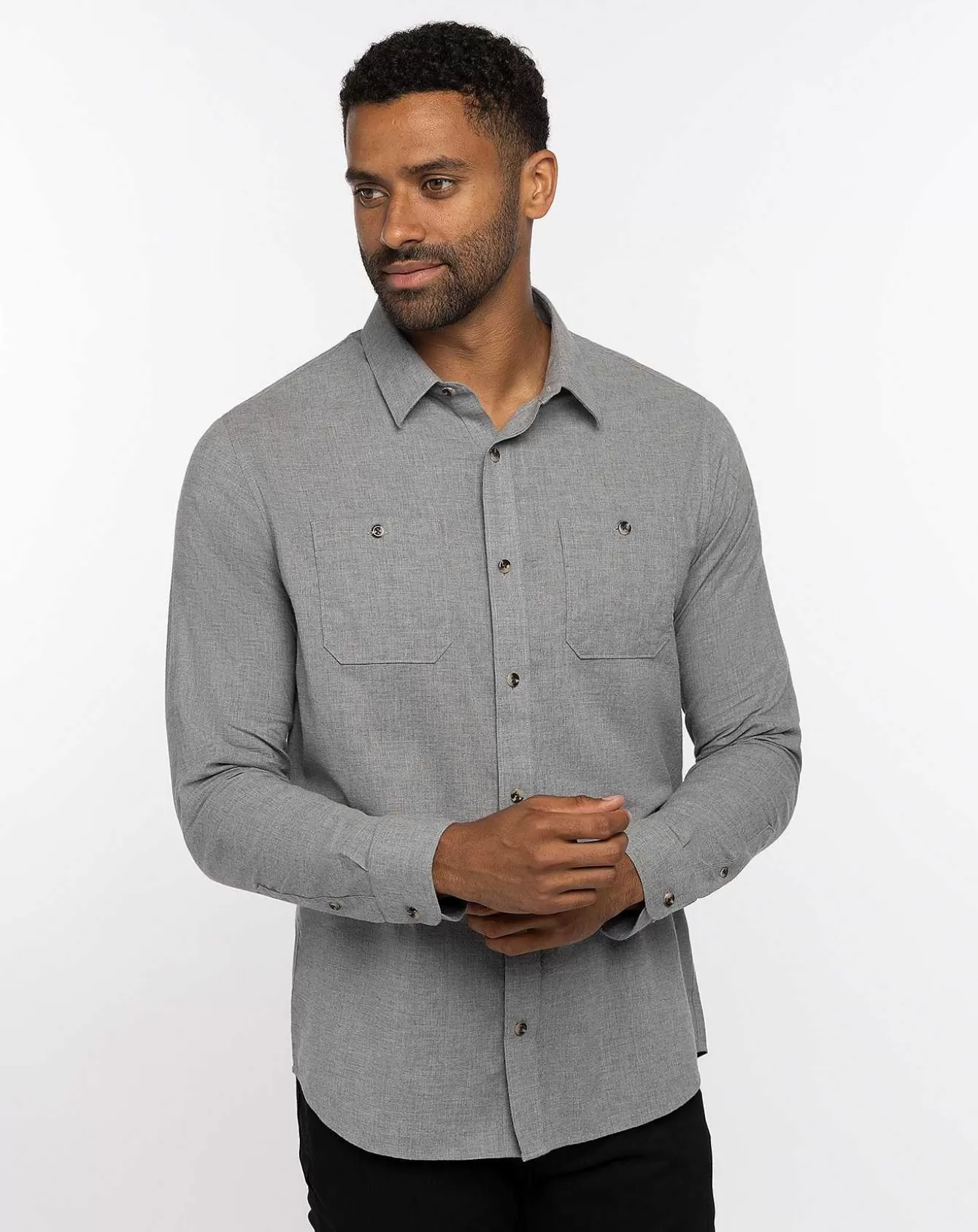 Camicia in Flanella Soffice con Bottoni - Design Moderno e Confortevole per Tutto il Giorno