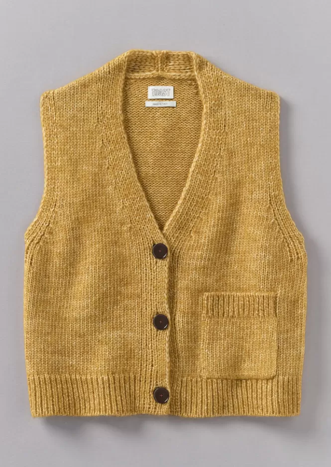 Maglia Con Bottoni Donna in Tessuto Morbido Cotone e Alpaca - Offerta Imperdibile