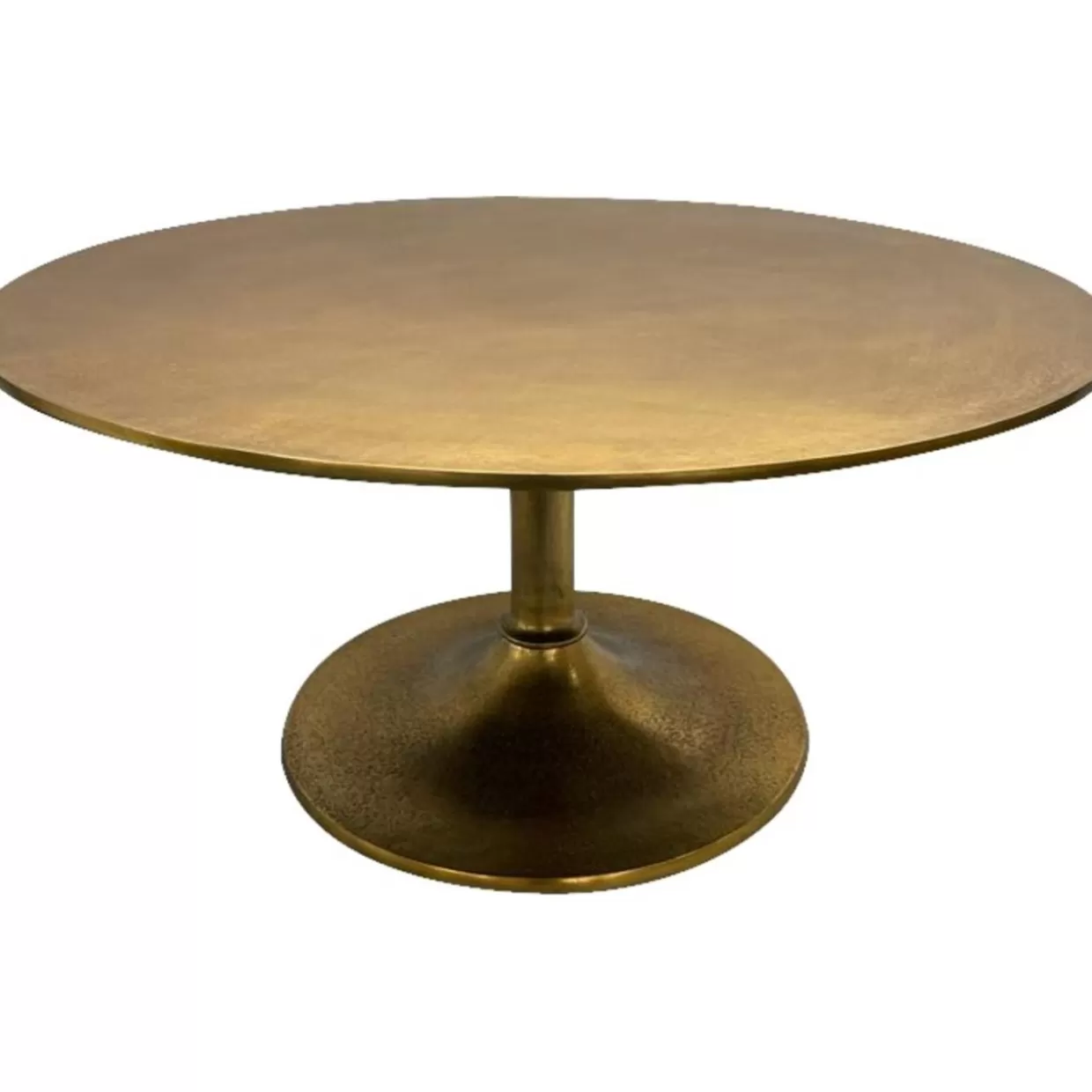Tavolino da salotto in ottone con design esclusivo ispirato al Marocco - KARE Design, diametro Ø91 cm