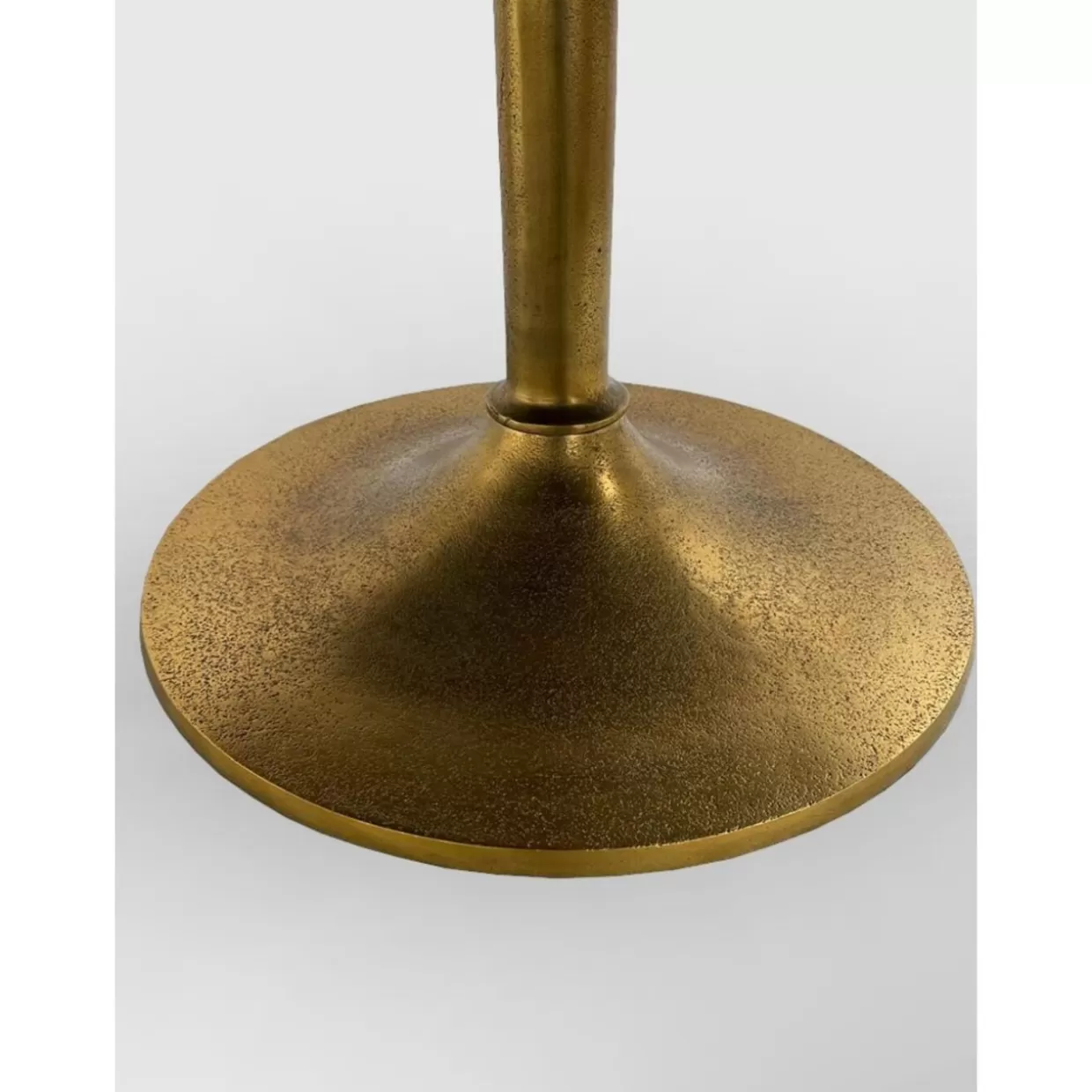 Tavolino da salotto in ottone con design esclusivo ispirato al Marocco - KARE Design, diametro Ø91 cm