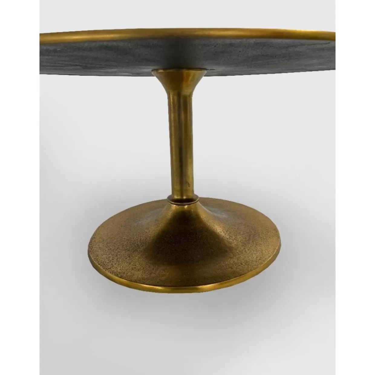 Tavolino da salotto in ottone con design esclusivo ispirato al Marocco - KARE Design, diametro Ø91 cm