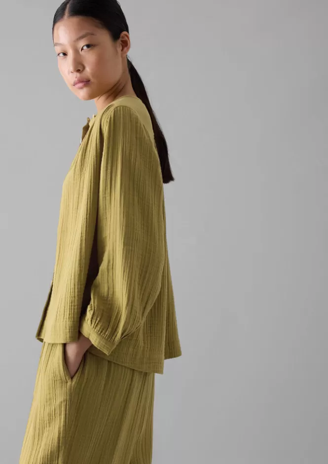 Pigiama in Cotone Crespo Donna - Comodità Premium con Sconto Esclusivo | Intimo Notte Morbido ed Elegante | Limited Offer