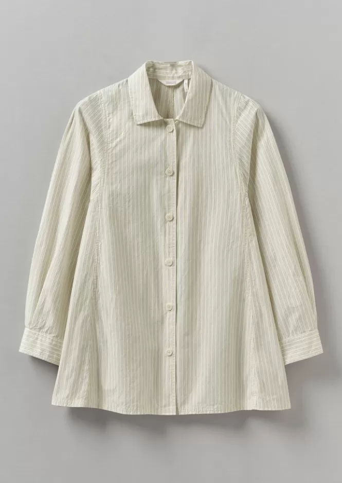 Camicia Donna in Cotone con Righe Tratteggiate - Maglie e T-shirt Confortevoli a Prezzo Accessibile