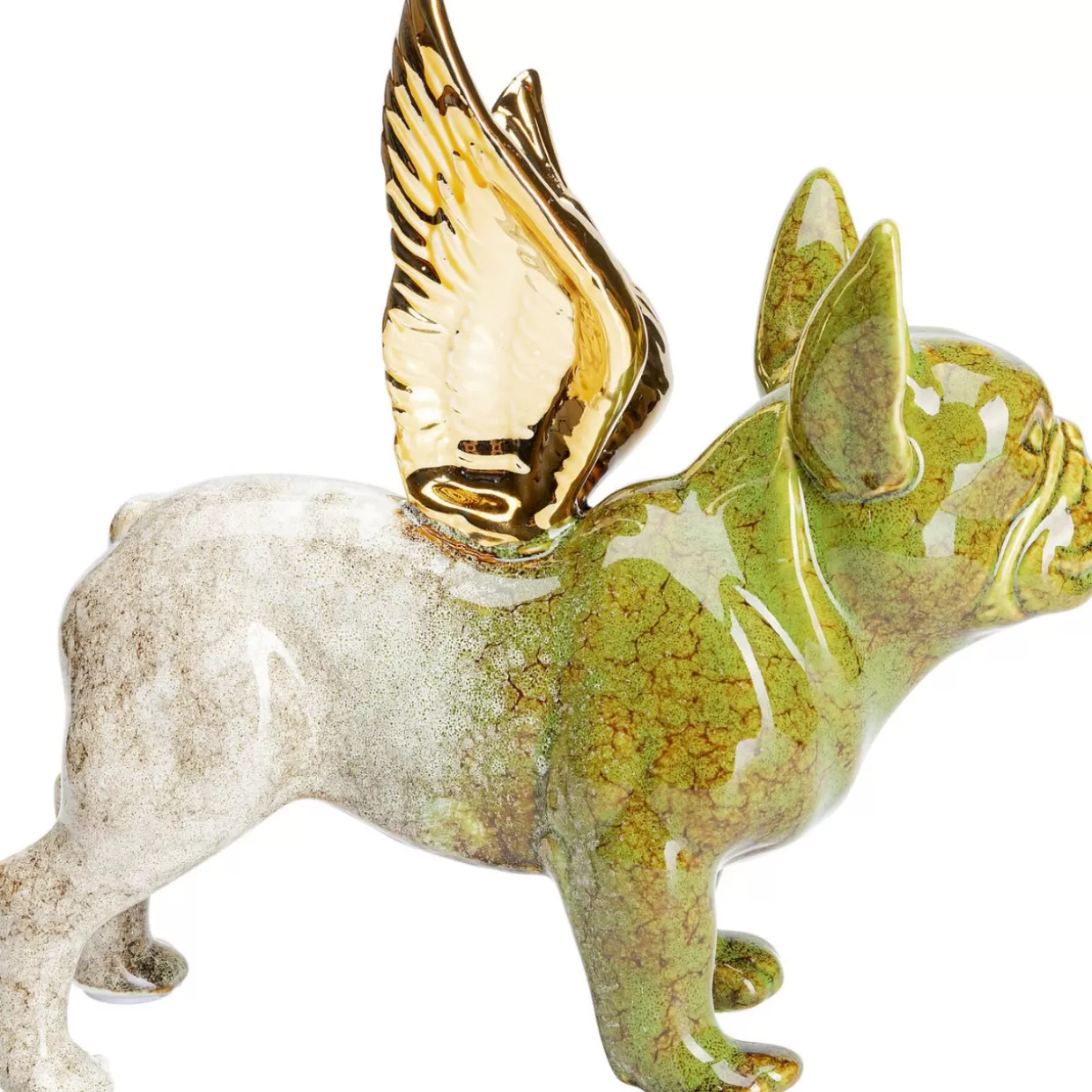 KARE Design - Scultura Decorativa Cane con Ali d'Angelo, Statuina per Casa e Regalo - Collezione Completa con Vari Modelli