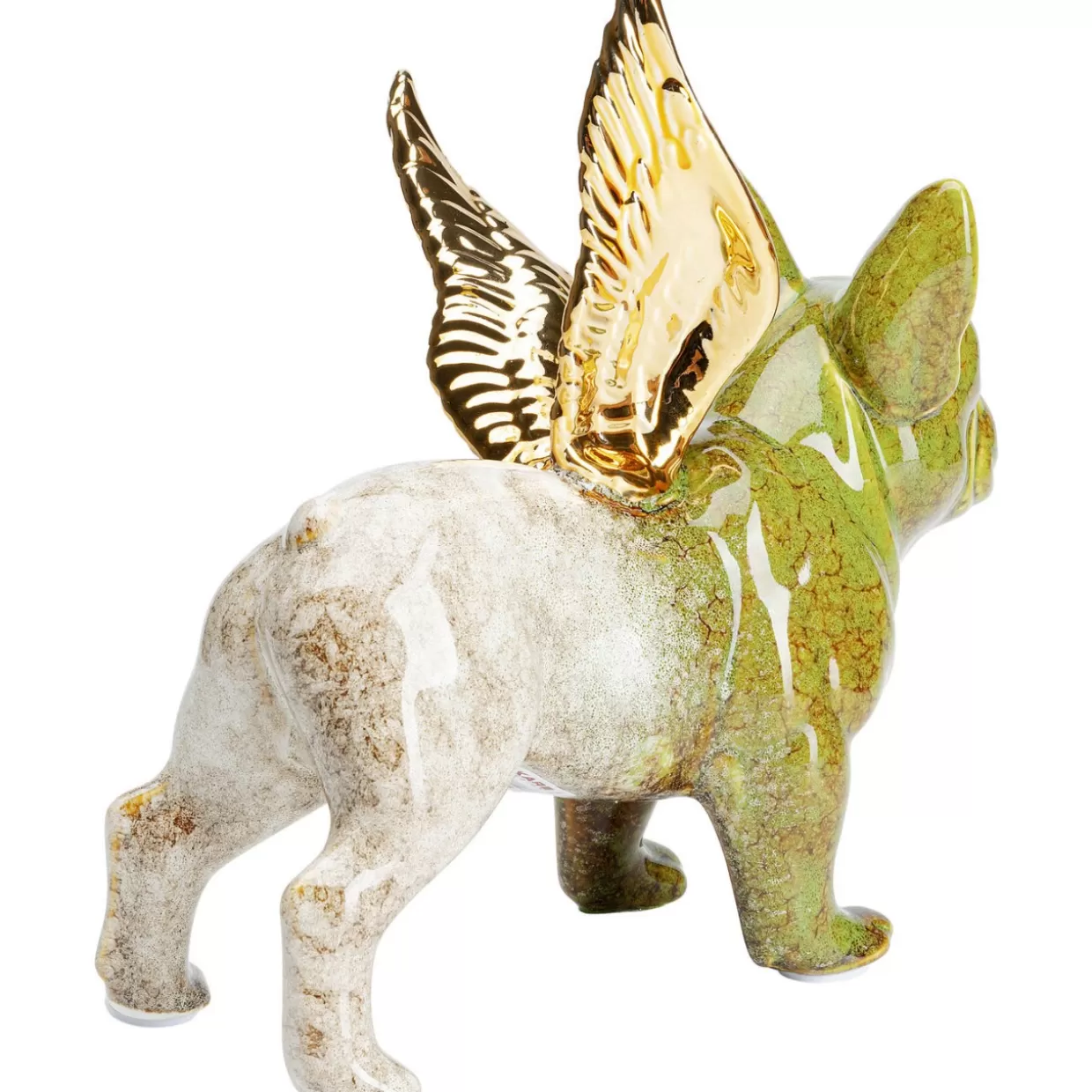 KARE Design - Scultura Decorativa Cane con Ali d'Angelo, Statuina per Casa e Regalo - Collezione Completa con Vari Modelli