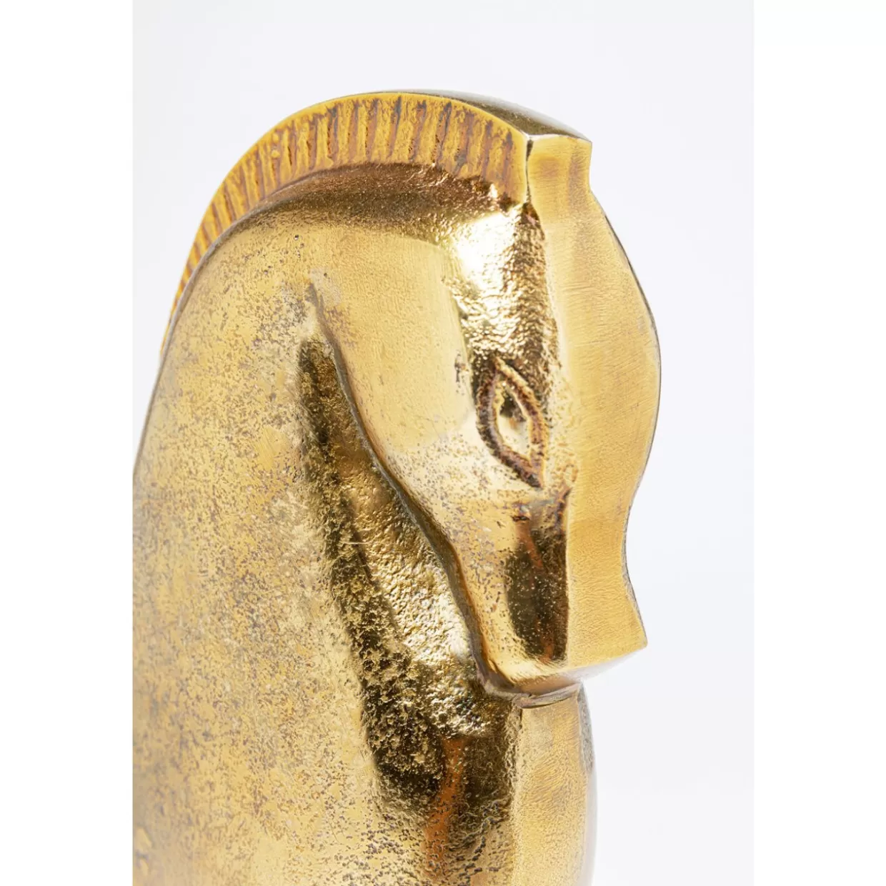 Cavallo Altero in Ottone - Scultura Decorativa da 31 cm per Interni Moderni, Idee Regalo Esclusive di KARE Design