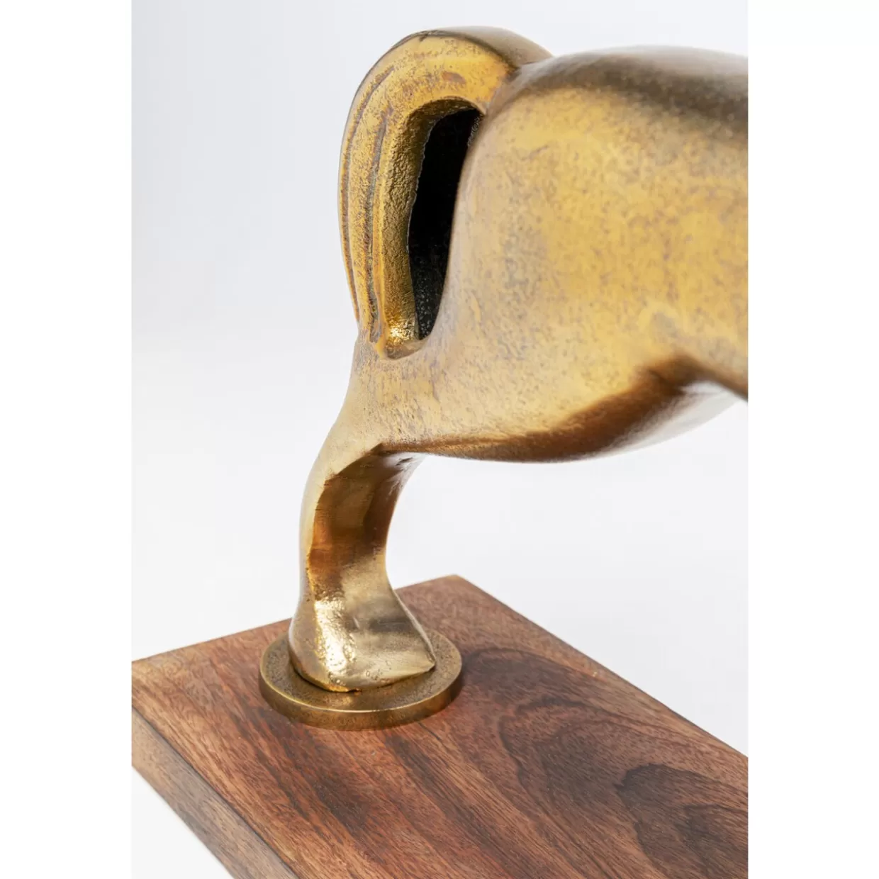 Cavallo Altero in Ottone - Scultura Decorativa da 31 cm per Interni Moderni, Idee Regalo Esclusive di KARE Design