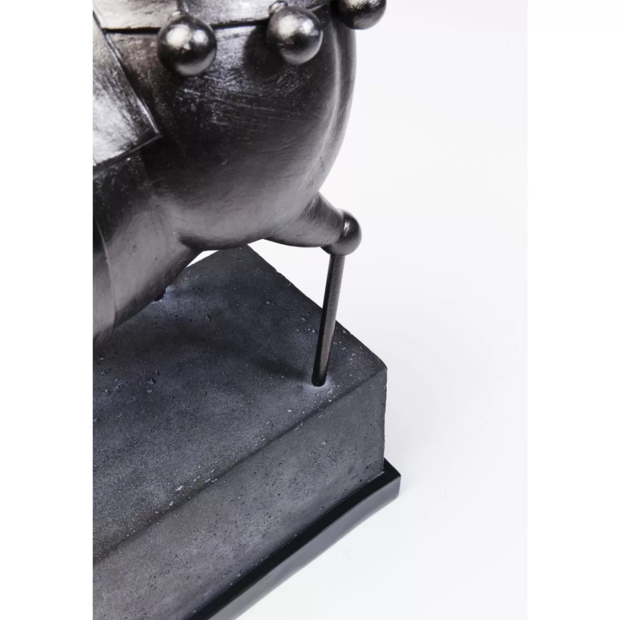 KARE Design - Cavaliere Nero in Stile Moderno: Oggetto Decorativo per Interni e Idea Regalo Esclusiva 

(：KARE Design - Scultura Contemporanea 