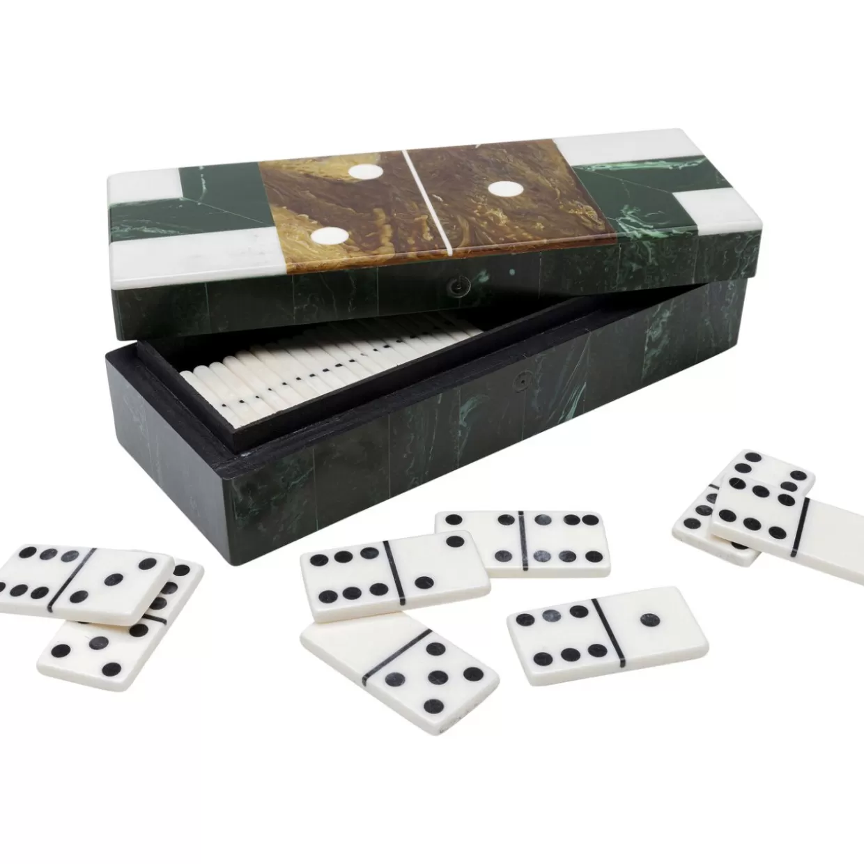 Accessorio decorativo Domino Verde 21x5 cm per interni - KARE Design

，